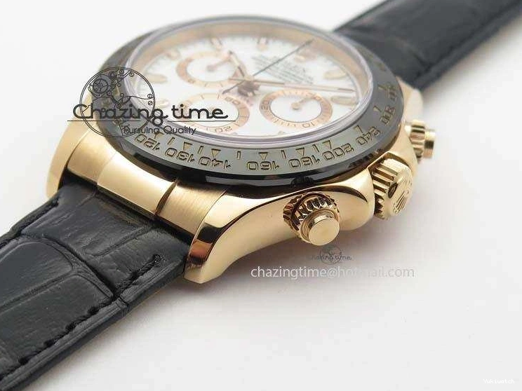 Black 116515 Edition Noob Strap On Best 1:1 Dial Leather A7750 White Daytona 0323